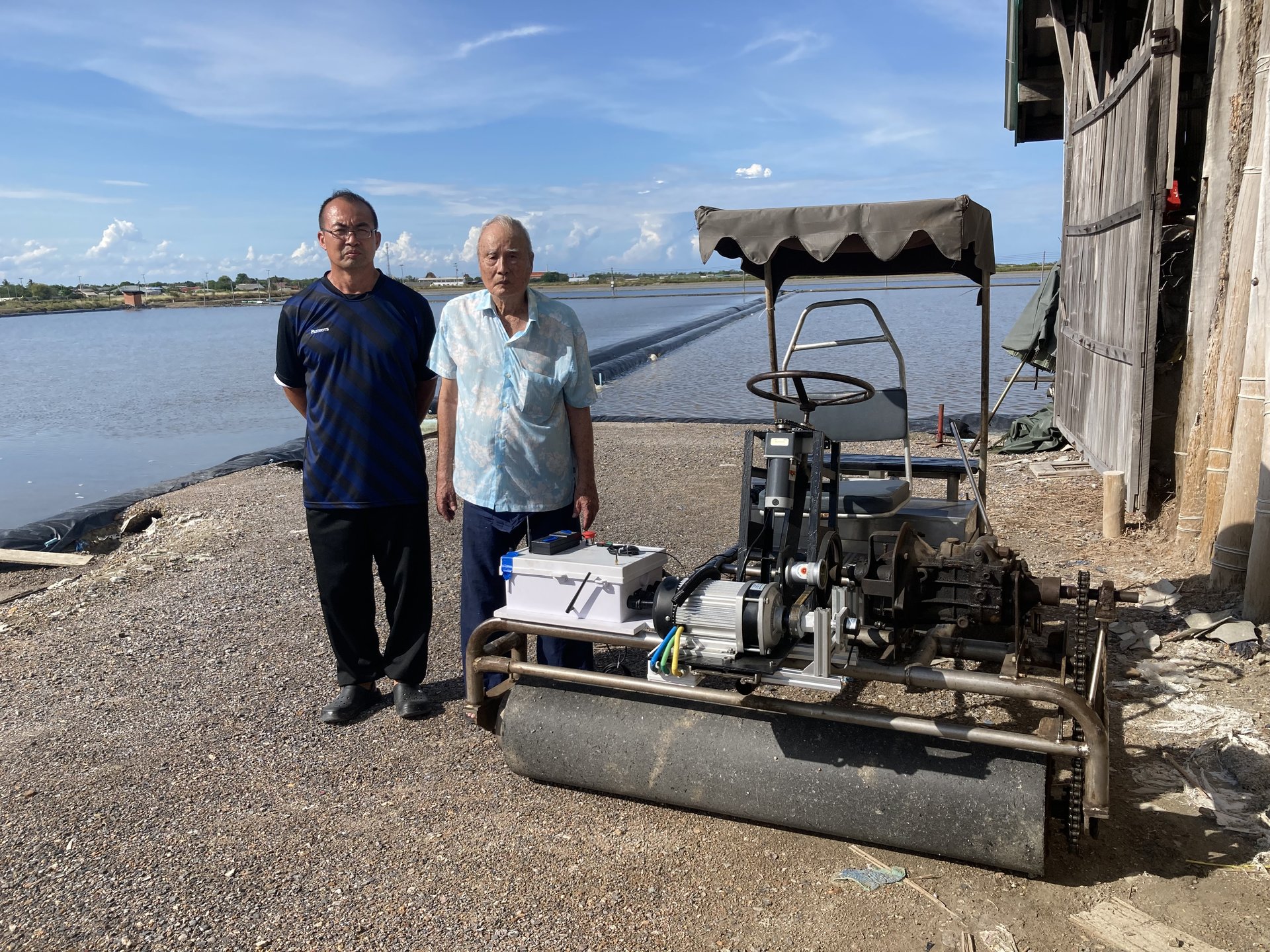 My father and grandfather